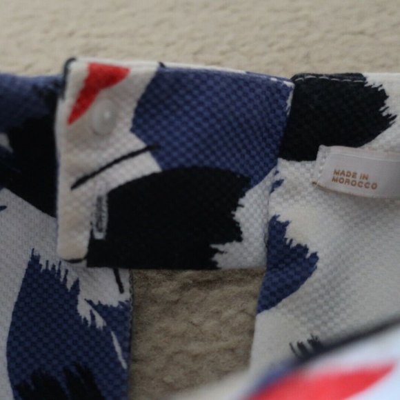 **HOST PICK** ZARA PRINTED PRINT FLORAL DRESS COTTON SIZE S - Picture 3 of 7